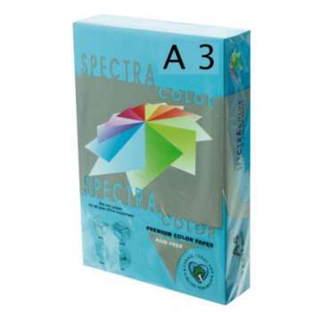 PAPEL SPECTRA A3 80GR 500H AZUL TURQ.