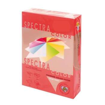 PAPEL SPECTRA A3 80GR 500H ROJO INTEN