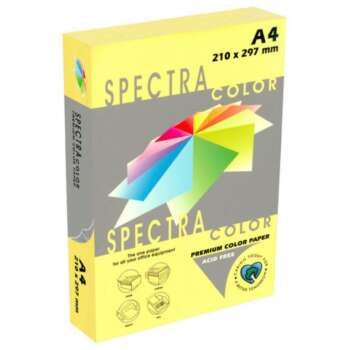 PAPEL SPECTRA A4 80GR 500H AMARILLO