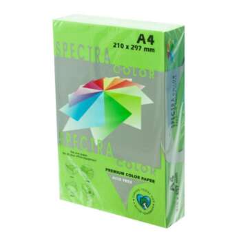 PAPEL SPECTRA A4 80GR 500H VERD.MANZA