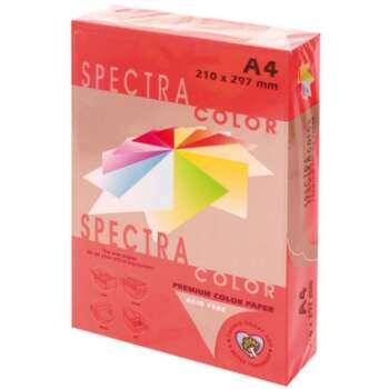 PAPEL SPECTRA A4 80GR 500H ROJO INTEN