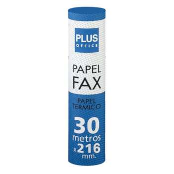 PAPEL FAX PLUS TERMICO 216MMX30MX12