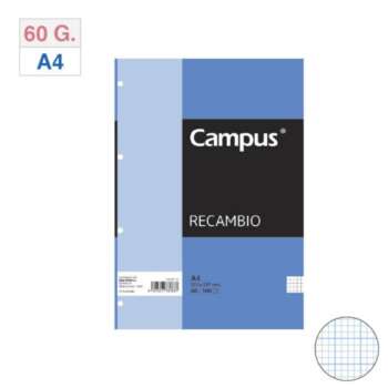 RECAMBIO CAMPUS A4 100H 60G 4T MM
