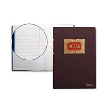 LIBRO ACTAS Fº NATURAL 100H RAYADO