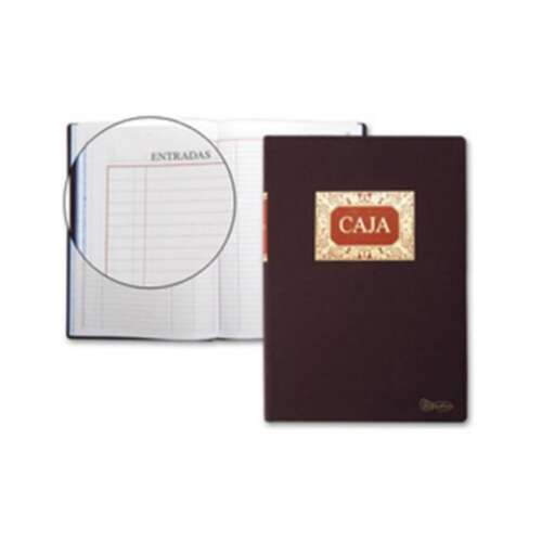 LIBRO CAJA ENT/SAL Fº NATURAL 100H