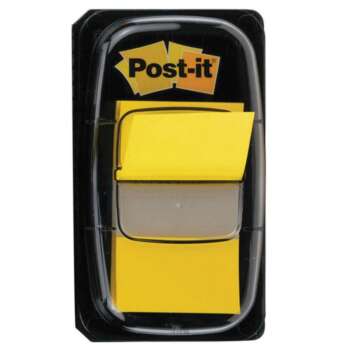 BANDERITAS POST-IT 25,4X43,1 AMAR.50U