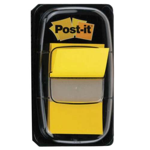 BANDERITAS POST-IT 25,4X43,1 AMAR.50U