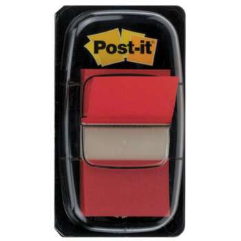 BANDERITAS POST-IT 25,4X43,1 ROJO 50U
