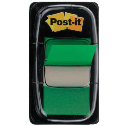 BANDERITAS POST-IT 25,4X43,1 VERD.50U