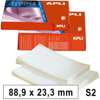 ETIQUETAS APLI CONTINUO S2 88,9X23,3