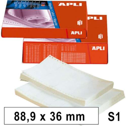 ETIQUETAS APLI CONTINUO S1 88,9X36