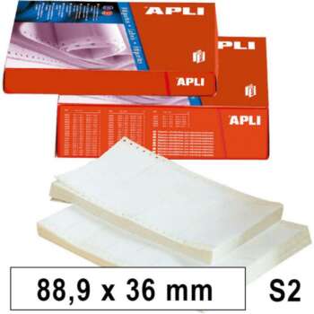 ETIQUETAS APLI CONTINUO S2 88,9X36