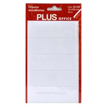 ETIQUETAS PLUS 31X100 5H 25U