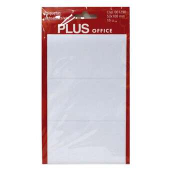 ETIQUETAS PLUS 53X100 5H 15U