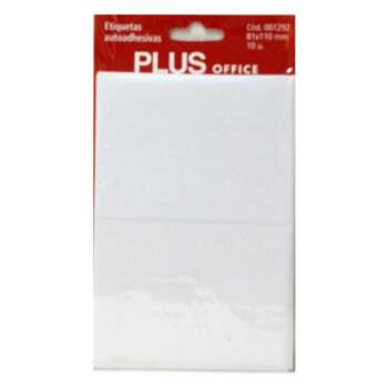 ETIQUETAS PLUS 81X110 5H 10U