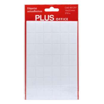 ETIQUETAS PLUS 16X22 5H 210U