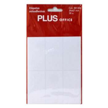 ETIQUETAS PLUS 34X67 5H 30U