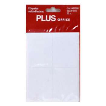 ETIQUETAS PLUS 53X82 5H 20U