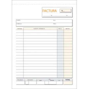 TALONARIO PLUS FACTURA 8º NAT. DUPLIC