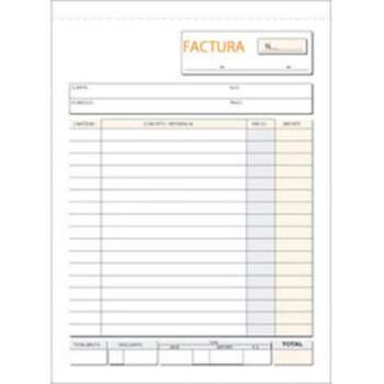 TALONARIO PLUS FACTURA 4ºNAT.ORIG.IVA