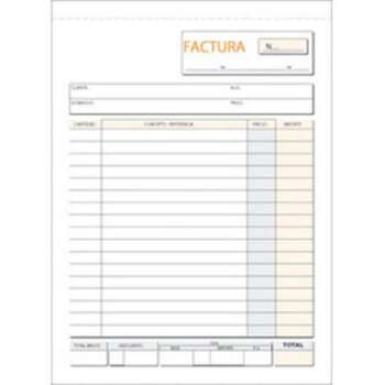 TALONARIO PLUS FACTURA 4º NAT.TRIPLIC
