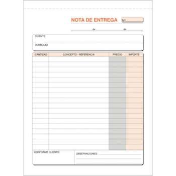 TALONARIO PLUS ENTREGA 4º NAT.DUPLICA