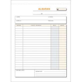 TALONARIO PLUS ALBARAN 4º NAT.TRIPLIC
