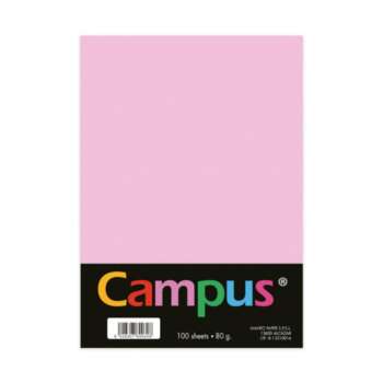 PAPEL CAMPUS A4 80GR 100H ROSA