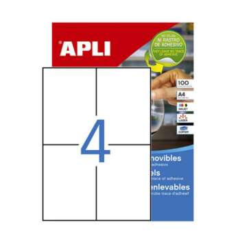 ETIQUETAS APLI A4 105X148 100H