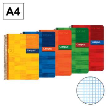 BLOC CAMPUS A4 T.PP 80H 90GR MM