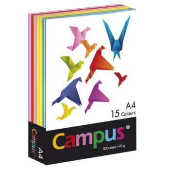 PAPEL CAMPUS A4 80GR 500H 15 COLORES