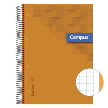BLOC CAMPUS A4 T.F 80H 90G CN5 NARANJ