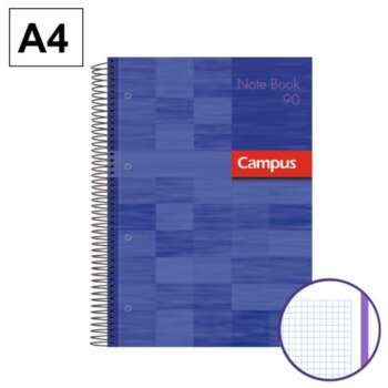 BLOC CAMPUS A4 T.F 80H 90G CN5 TURQUE