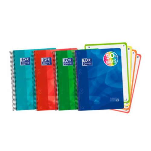 BLOC OXFORD A5 120/H T.PP 90G CN5MM