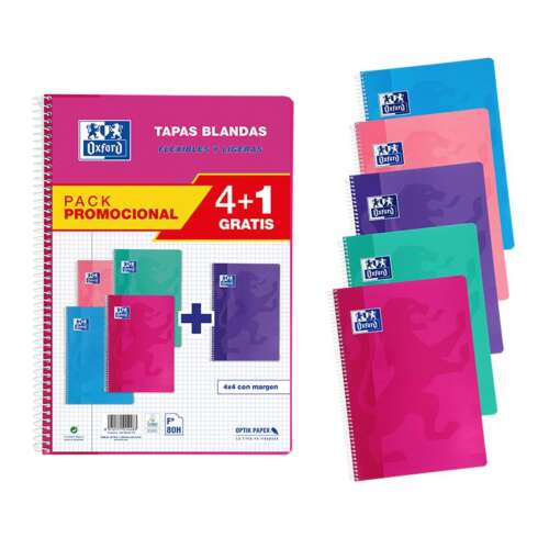 BLOC OXFORD Fº80/H T.BLANDA CN NEW