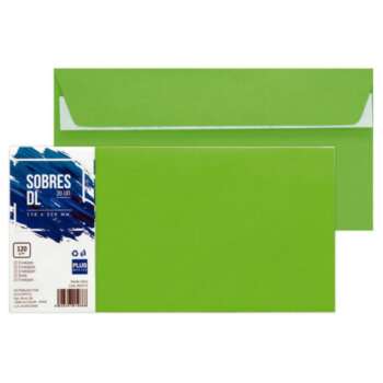 SOBRE PLUS 110x220 VERDE CLARO