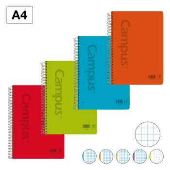 BLOC CAMPUS A4 T.PP 120H 90G 5COL CN5