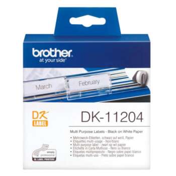 ETIQUETAS BROTHER QL 17x54 400U