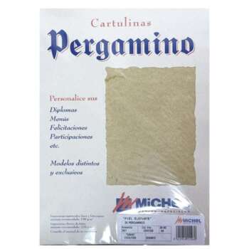 PAPEL PERGAMINO A4 25H ELEFANTE PERGA