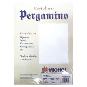 PAPEL PERGAMINO A4 25H PARCHM.BLANCO