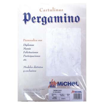 PAPEL PERGAMINO A4 25H MARMOLEAD.GRIS