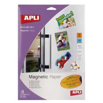 PAPEL APLI A4 INKJET MAGNETICO 8H