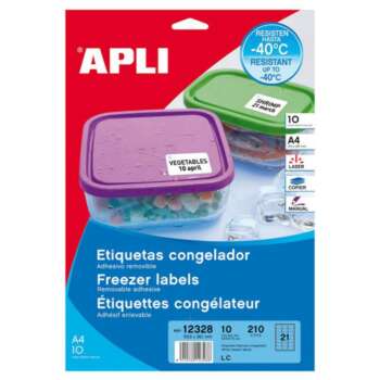 ETIQUETAS APLI A4 63 5X38 1 CONG. 10H