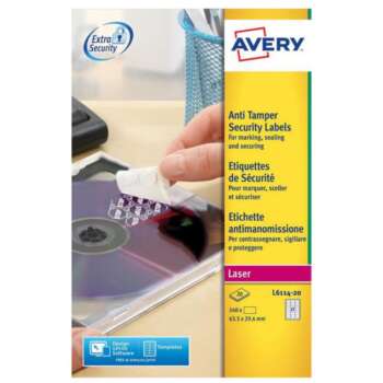 ETIQUETAS AVERY ANTIMAN.63 5x29 6 20H