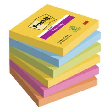 NOTA ADH.POST-IT 76x76 6X90H CARNIVAL