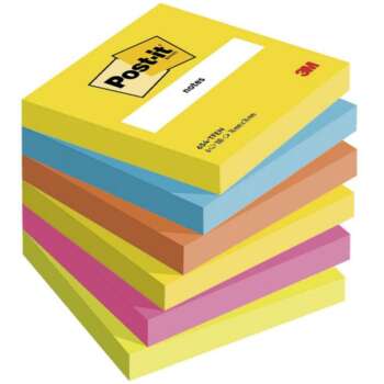 NOTA ADH.POST-IT 76x76 6X100H ENERGIA