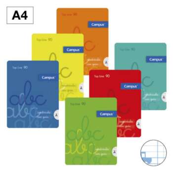 LIBRETA CAMPUS A4 T.PP 48H 90G P.5