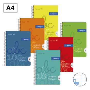 BLOC CAMPUS A4 T.PP 80H 90G P.5