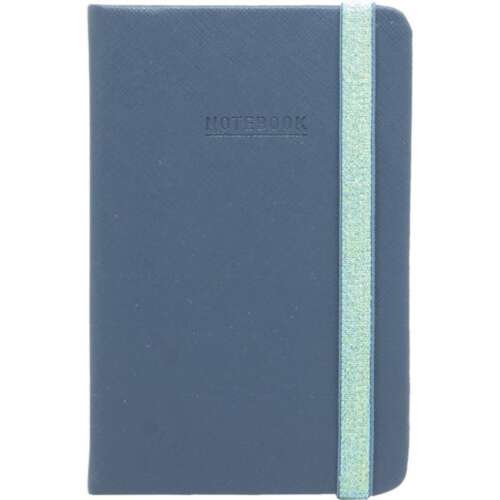 LIBRETA MO A6 NB 96H 80G LISO AZUL