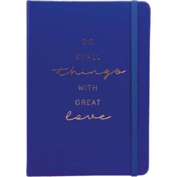 LIBRETA MO A5 100G 80H PUNTOS AZUL